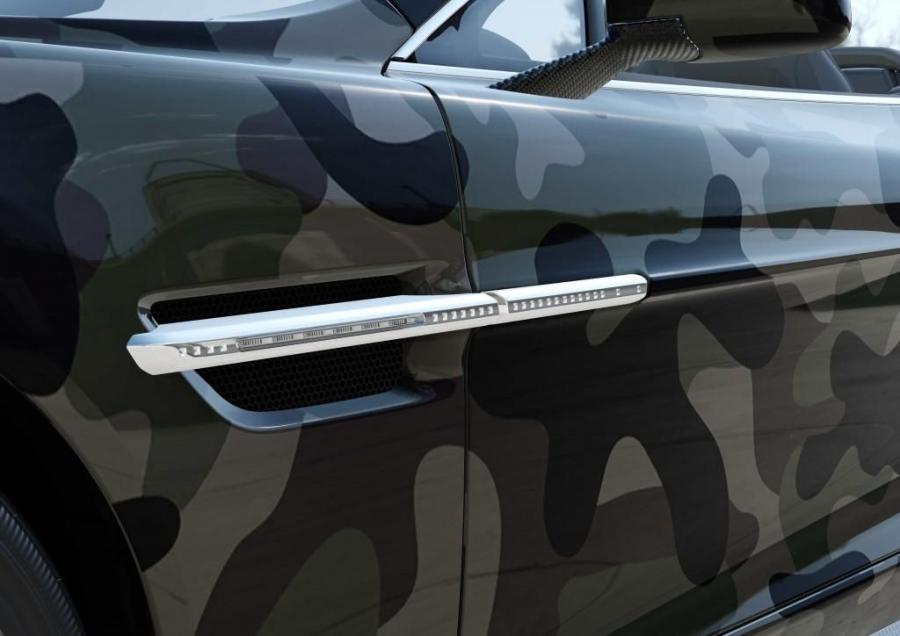 Детали экстерьера Aston Martin Vanquish Volante by Valentino 2015 года  (фото 5 из 6)